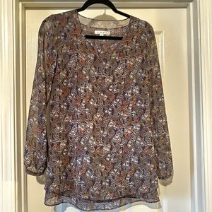 CAbi layered Blouse
